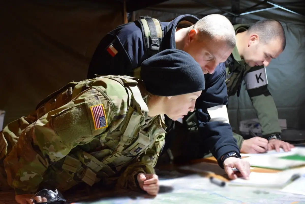 Polsko-amerykański Trening Kierowania Ogniem 23pa