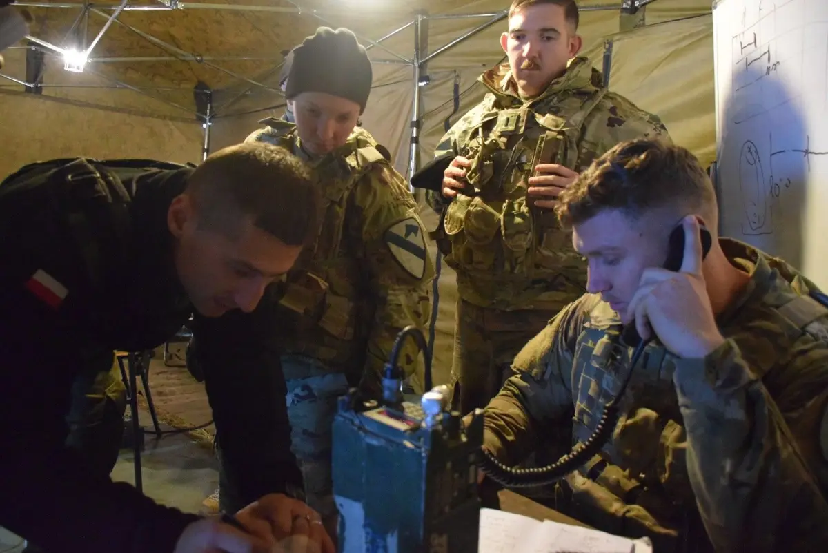 Polsko-amerykański Trening Kierowania Ogniem 23pa