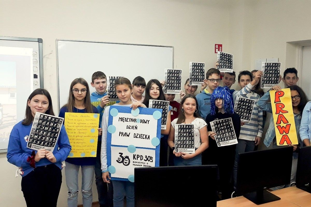 Międzynarodowy Dzień Praw Dziecka z UNICEF w Szkole Podstawowej nr 3