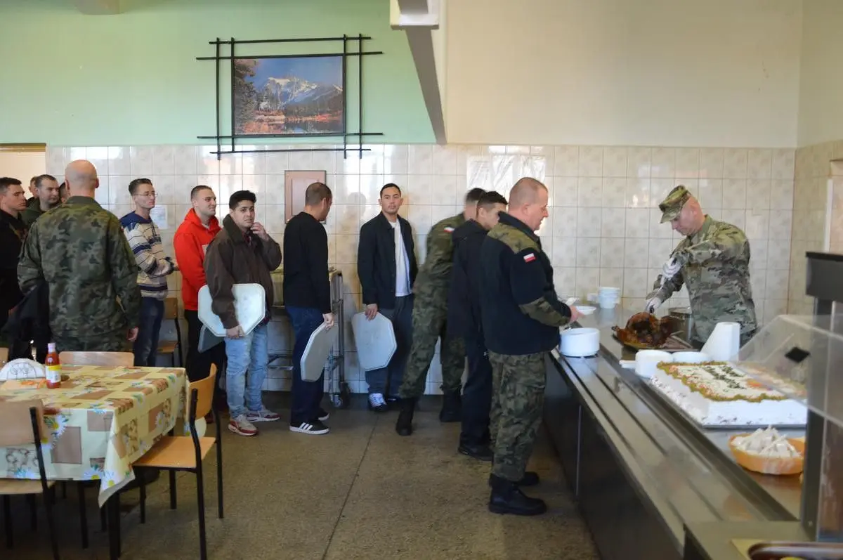 Żołnierze US Army obchodzili w Bolesławcu Święto Dziękczynienia