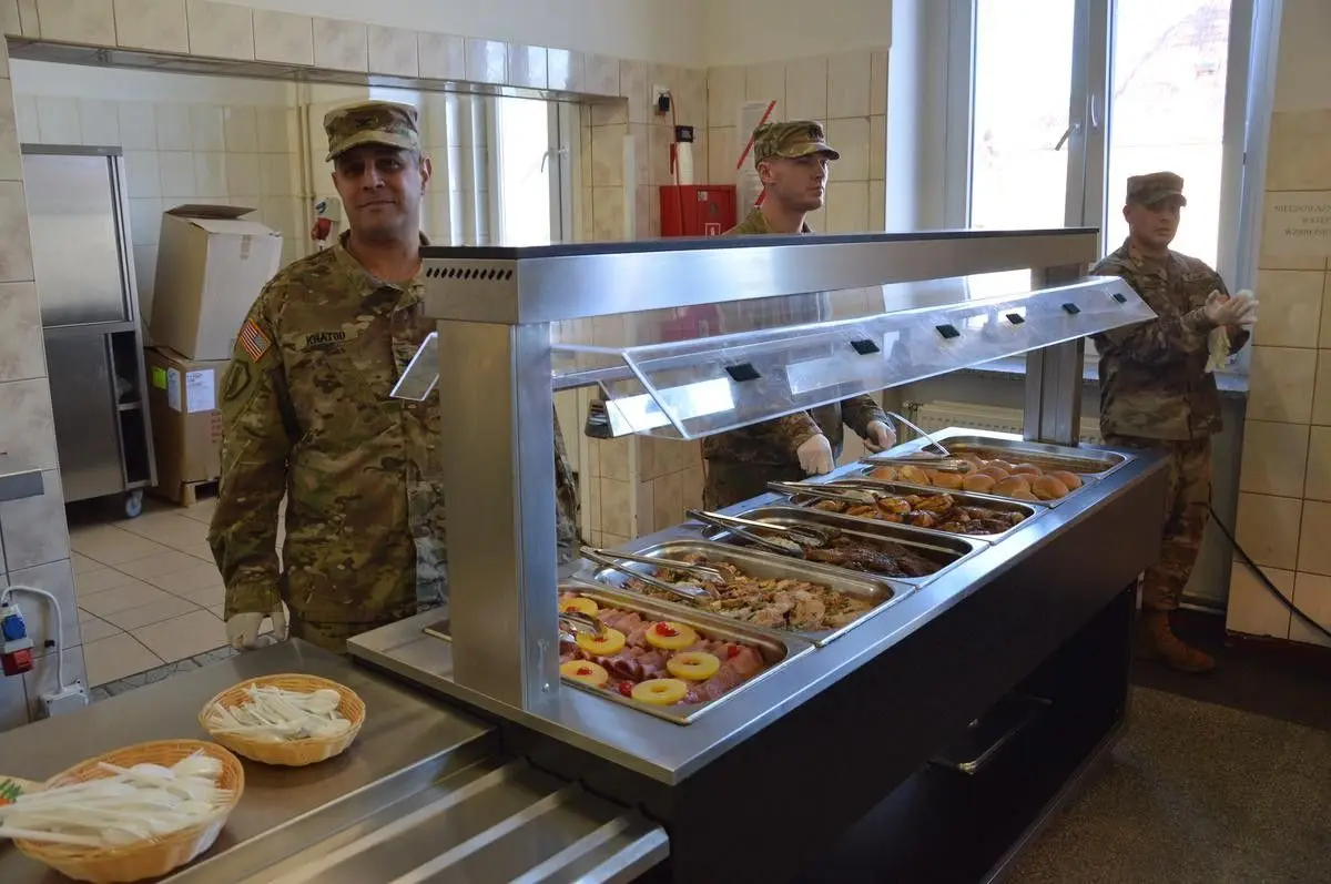 Żołnierze US Army obchodzili w Bolesławcu Święto Dziękczynienia