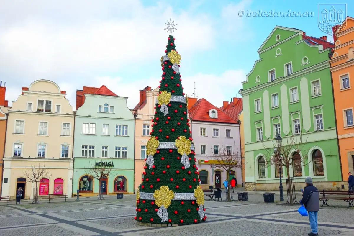 Świątecznie na bolesławieckim Rynku