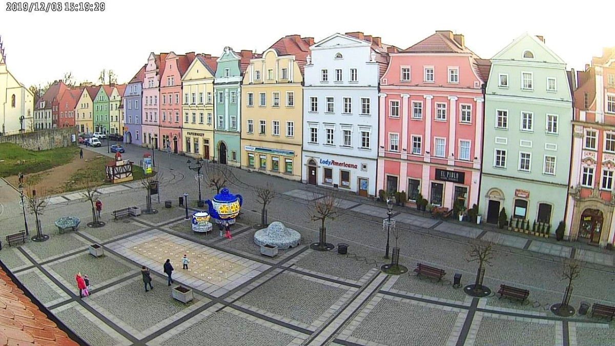 Świątecznie na bolesławieckim rynku