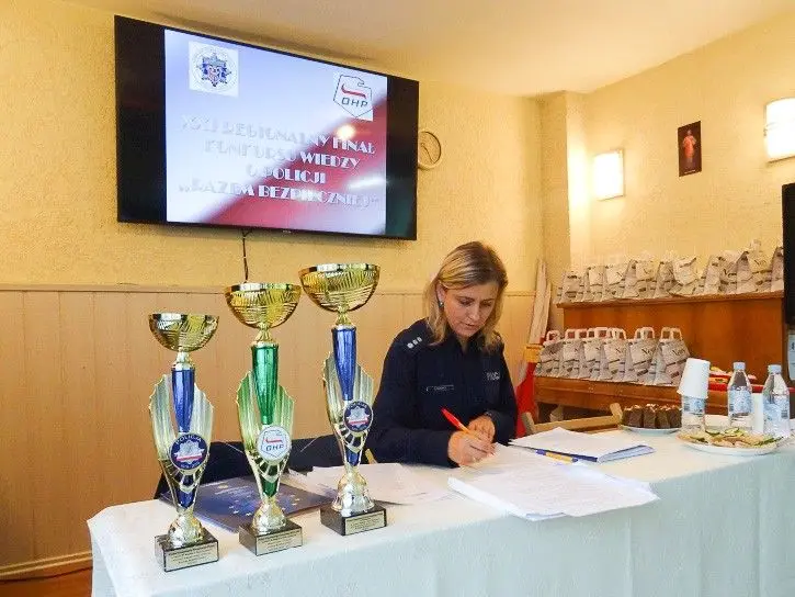 Uczennice „Budowlanki” najlepsze w konkursie wiedzy o policji