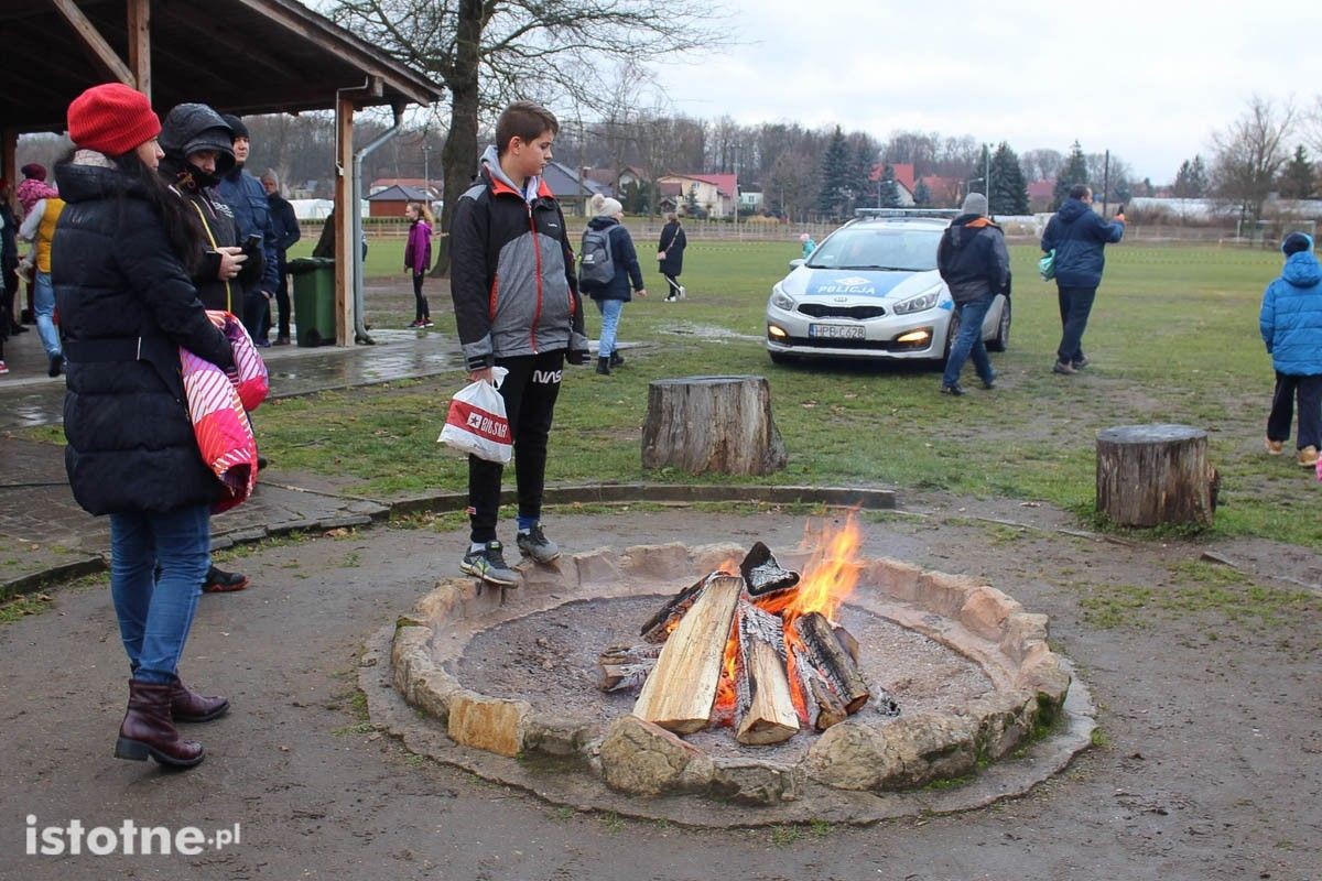 Zimowy bieg między mostami