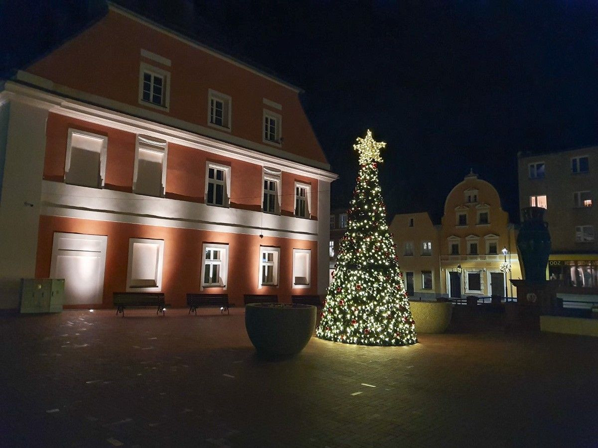 Świątecznie na nowogrodzieckim Rynku