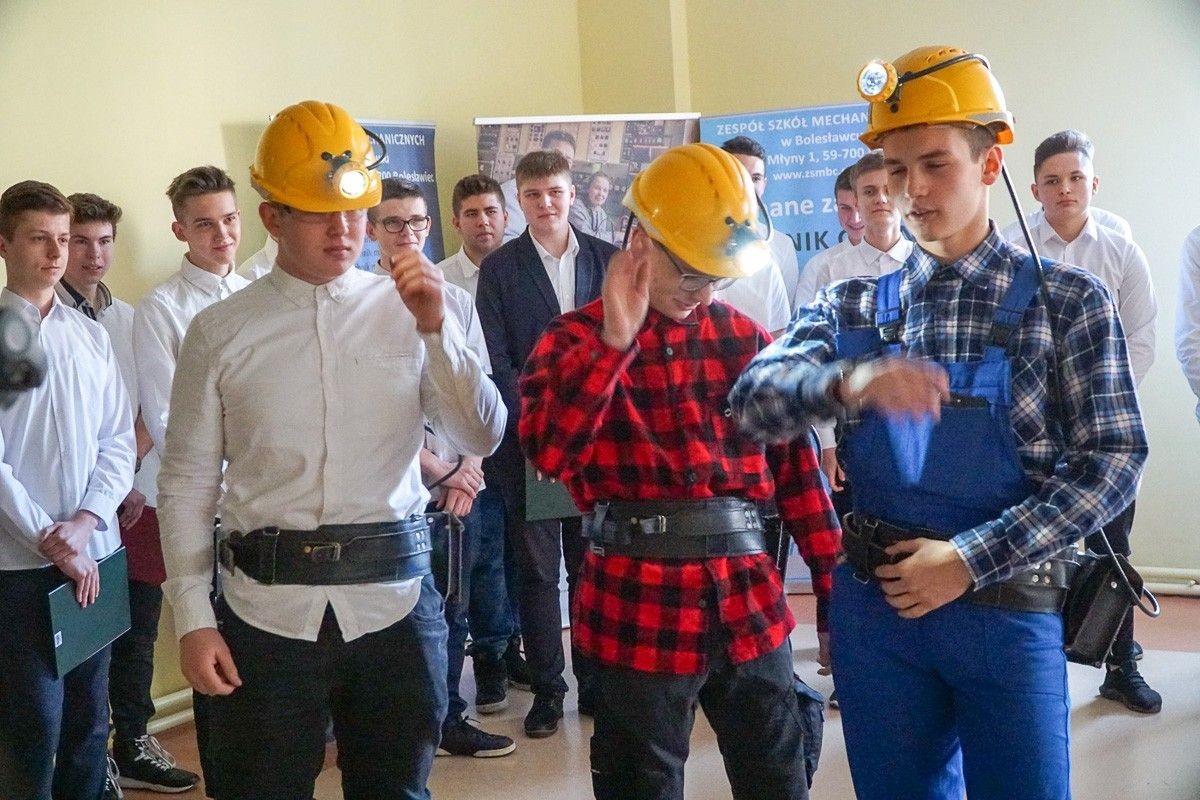 Barbórka w Zespole Szkół Mechanicznych w Bolesławcu