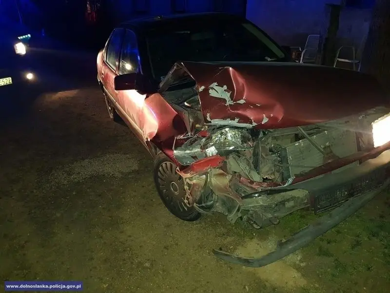 Po pijaku spowodował kolizję i uciekł z miejsca zdarzenia. 26-latek zatrzymany