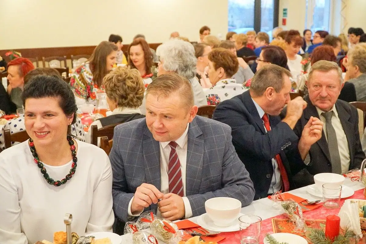 Spotkanie Wigilijne Powiatowej Rady Kół Gospodyń Wiejskich