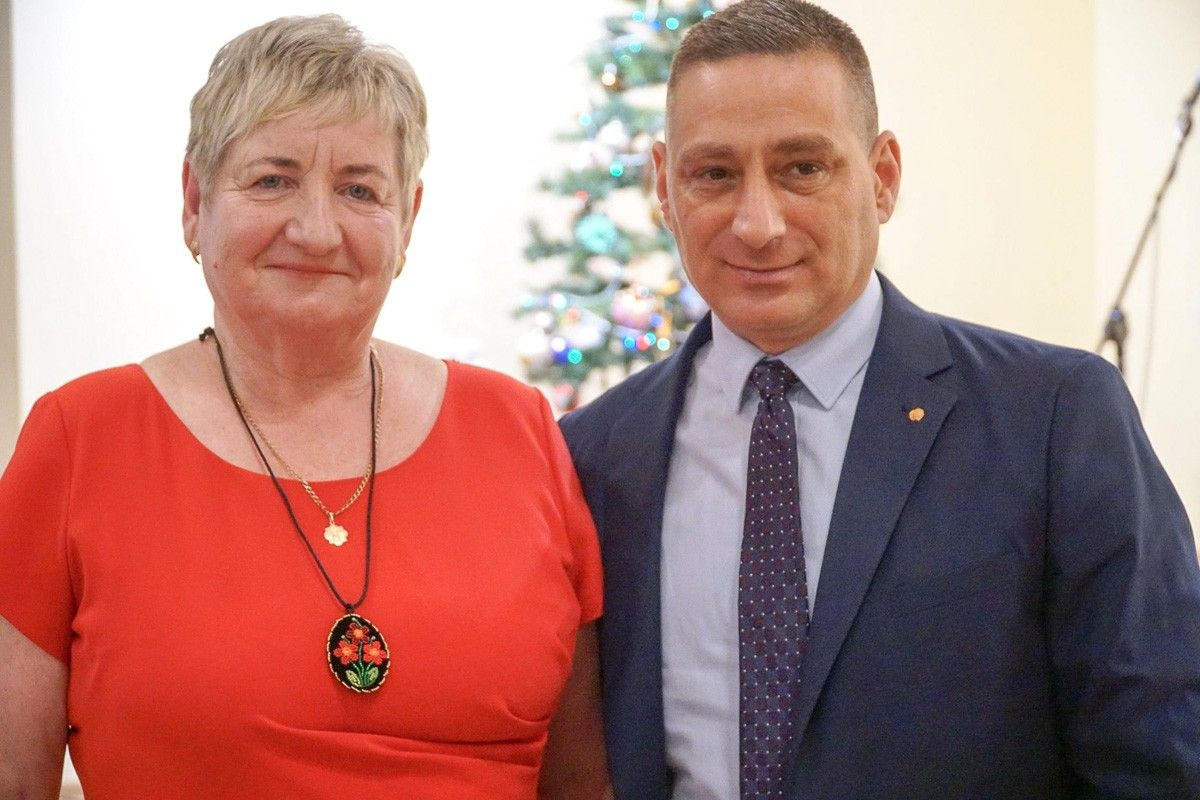 Spotkanie Wigilijne Powiatowej Rady Kół Gospodyń Wiejskich