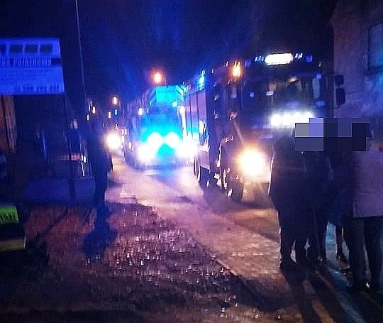 Pożar domu w Raciborowicach Dolnych