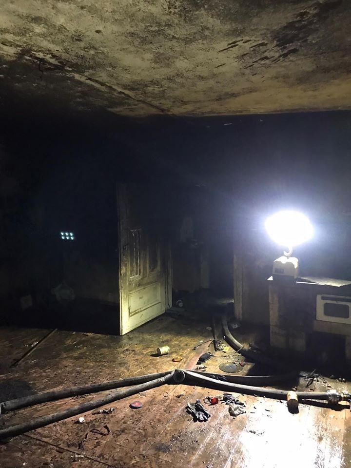 Pożar w Raciborowicach Dolnych. Poparzony mężczyzna trafił do szpitala, pies zginął