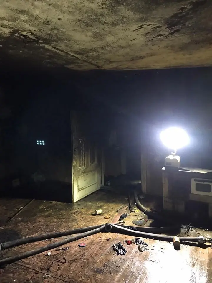 Pożar w Raciborowicach Dolnych. Poparzony mężczyzna trafił do szpitala, pies zginął