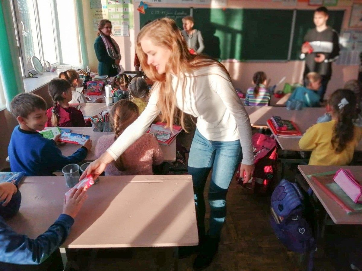 Bolesławianie zawieźli paczki świąteczne Polakom na Ukrainie