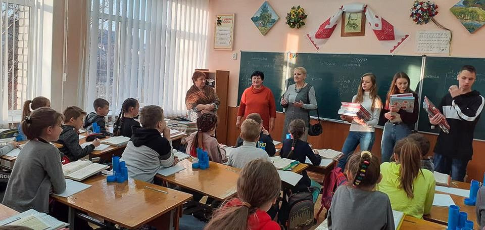 Bolesławianie zawieźli paczki świąteczne Polakom na Ukrainie