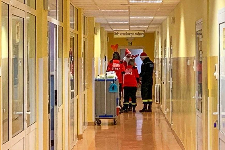 Świąteczna akcja strażaków OSP Wykroty