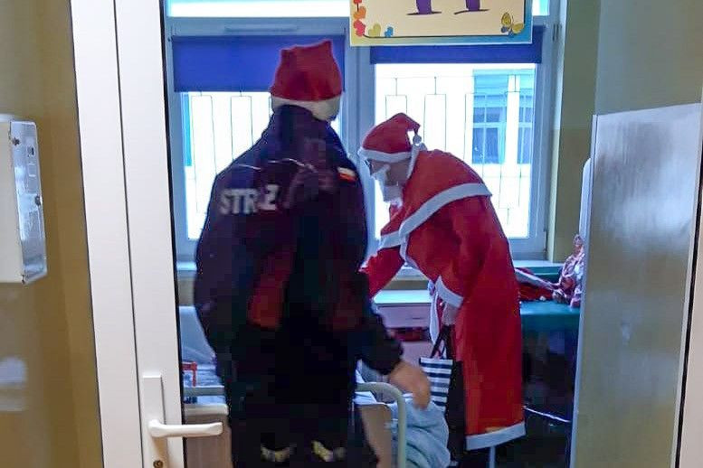 Świąteczna akcja strażaków OSP Wykroty