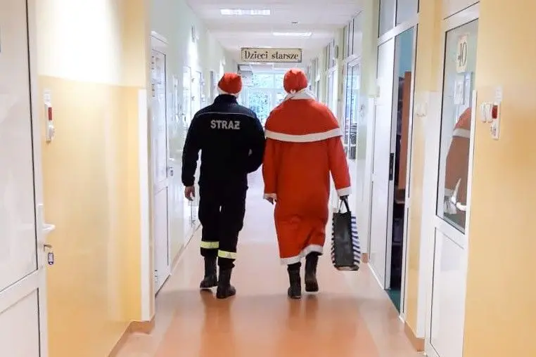 Świąteczna akcja strażaków OSP Wykroty