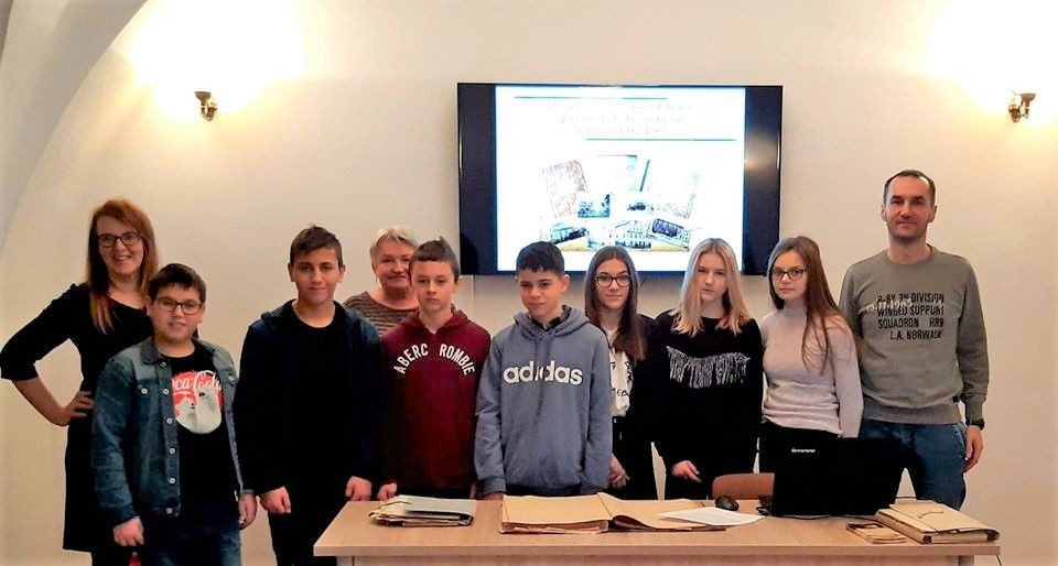 Uczestnicy warsztatów historycznych