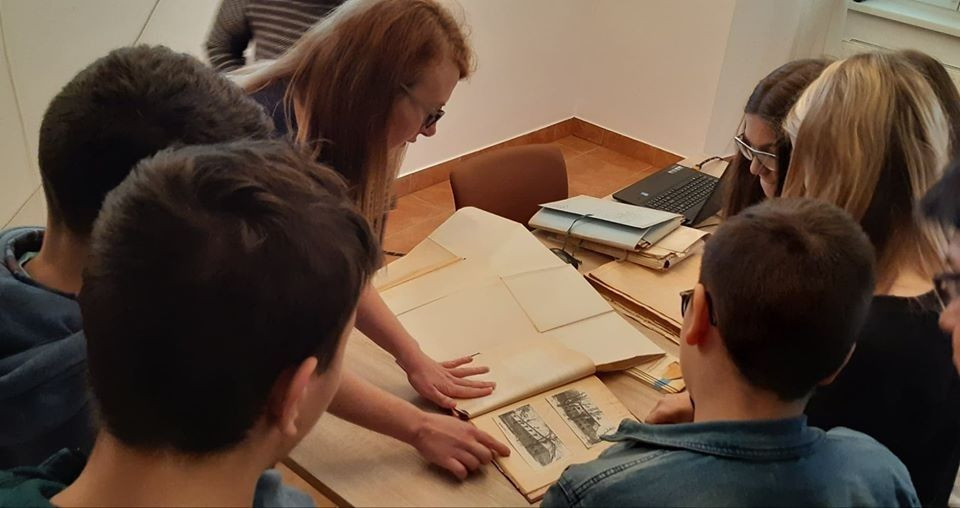 Uczestnicy warsztatów historycznych