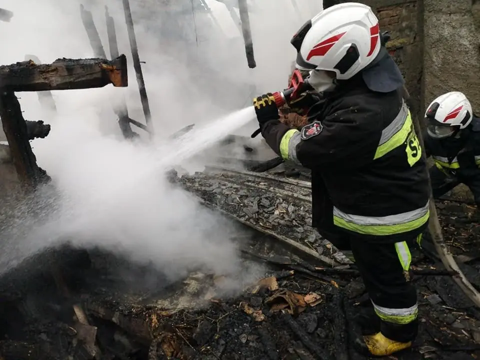 Spłonęła stodoła w Raciborowicach Górnych