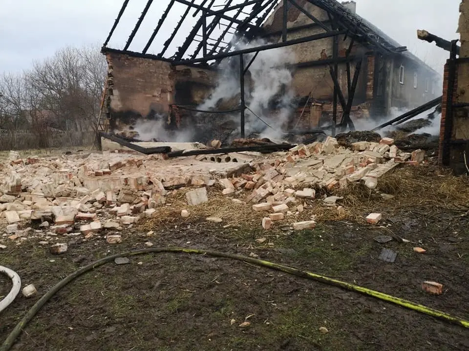 Spłonęła stodoła w Raciborowicach Górnych