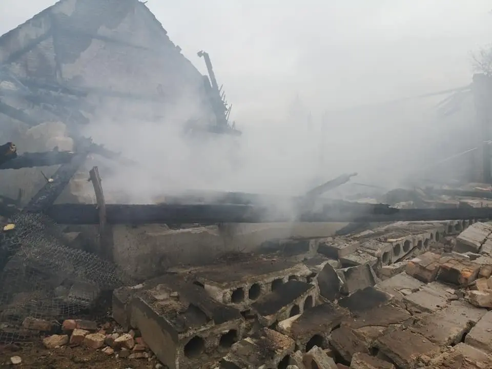 Spłonęła stodoła w Raciborowicach Górnych