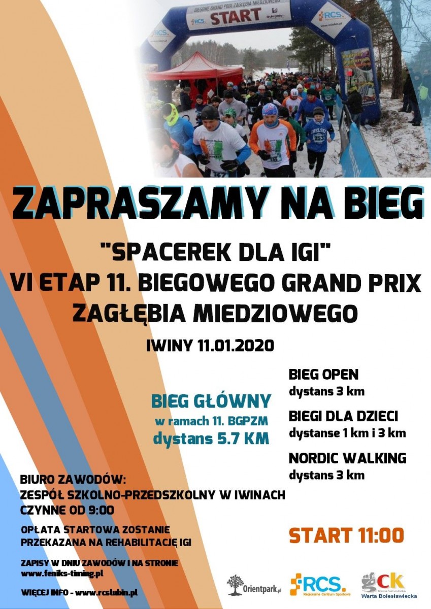 Pobiegną dla Igi. Jedenasty „Spacerek” w Iwinach