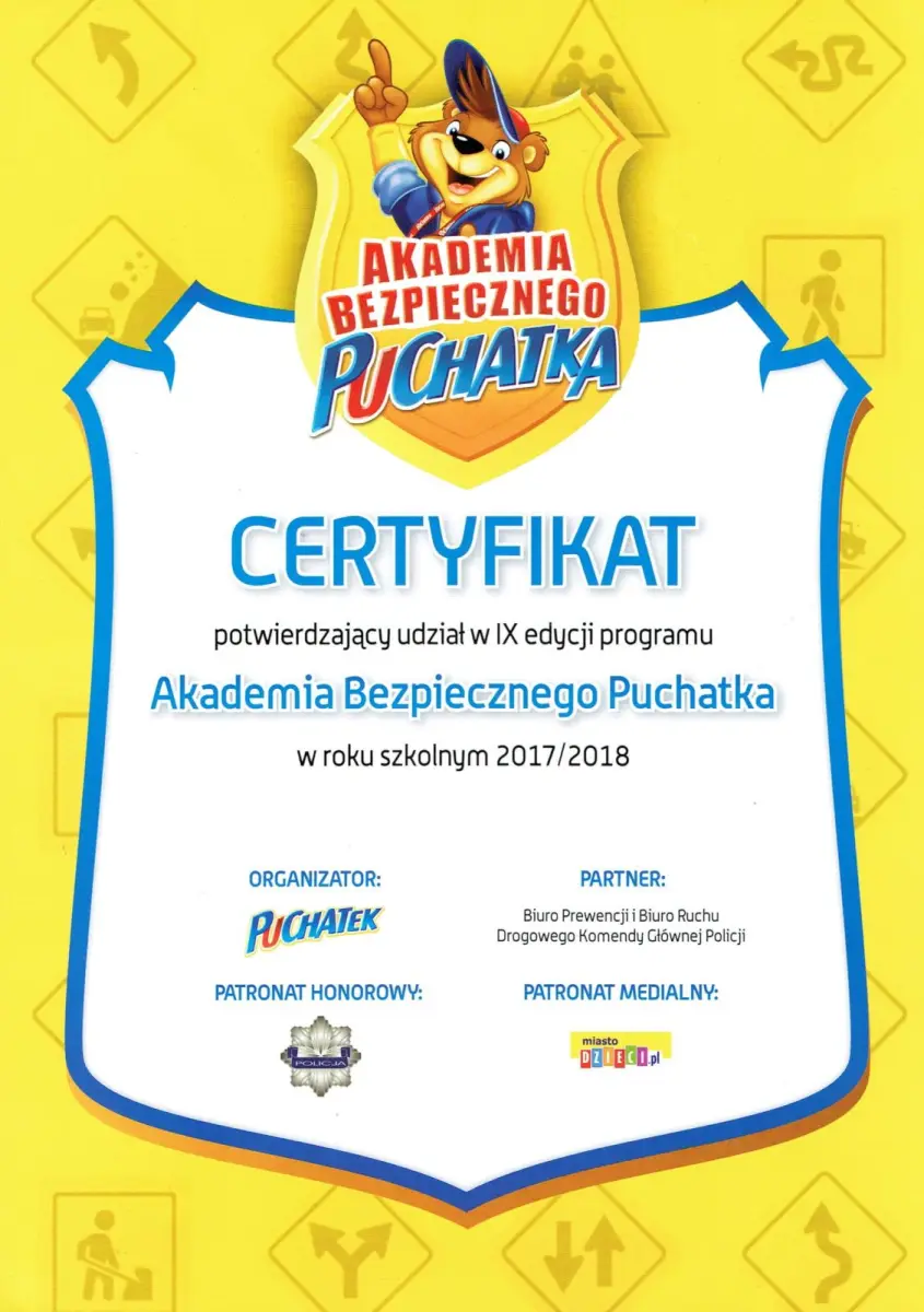 Certyfikaty dla Szkoły Podstawowej nr 2 w Bolesławcu