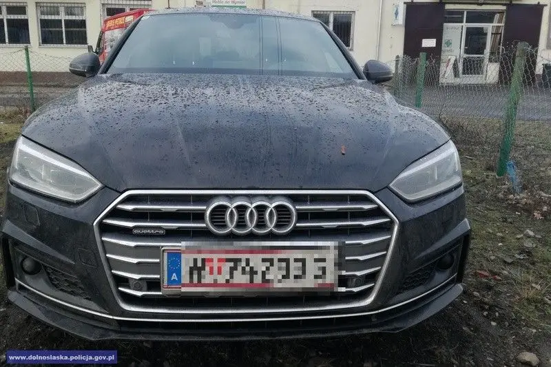 Odzyskali skradzione w Austrii audi