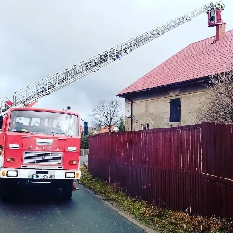 Pożar w Czernej