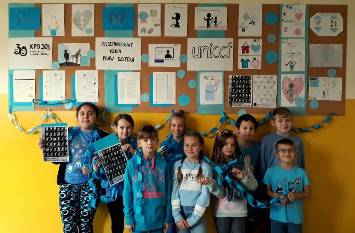 Dyplom UNICEF dla Szkoły Podstawowej nr 3