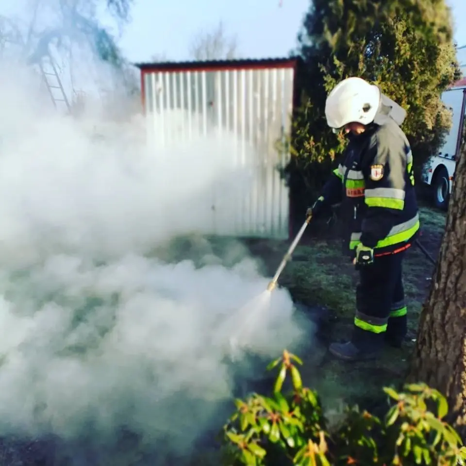 Fire in Gościszów