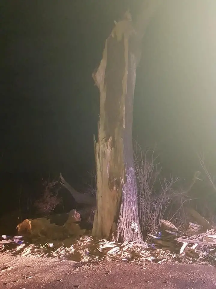 Orkan Sabina: nocne akcje straży