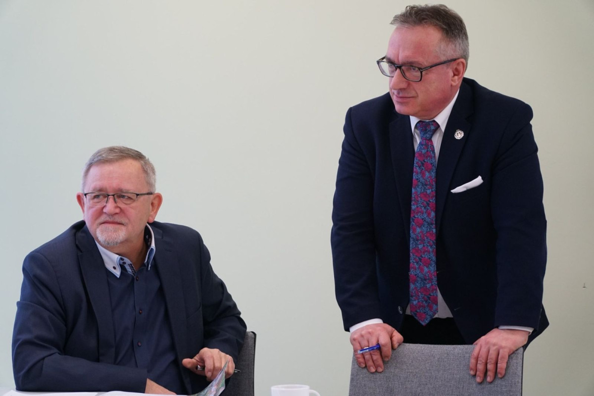 Spotkanie w Starostwie Powiatowym w Bolesławcu