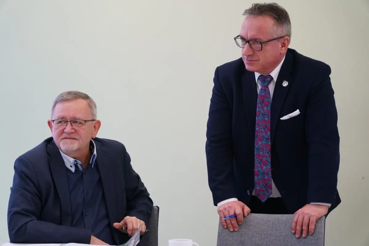 Spotkanie w Starostwie Powiatowym w Bolesławcu