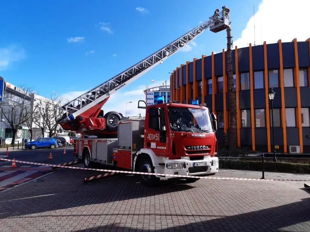 Orkan Sabina: 43 zdarzenia, 7 budynków mieszkalnych uszkodzonych