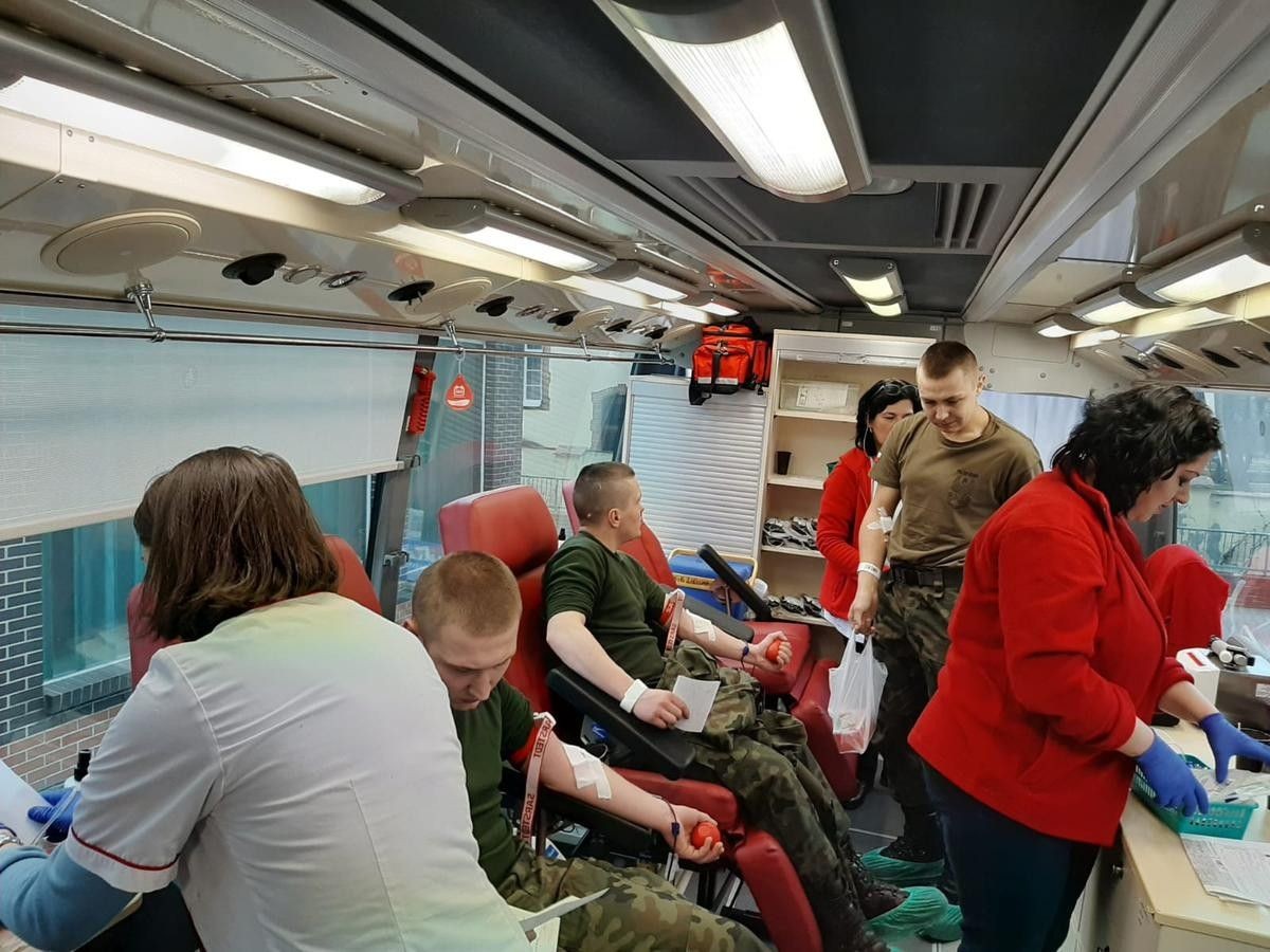 Bolesławieccy artylerzyści oddali krew