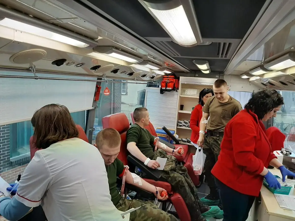 Bolesławieccy artylerzyści oddali krew