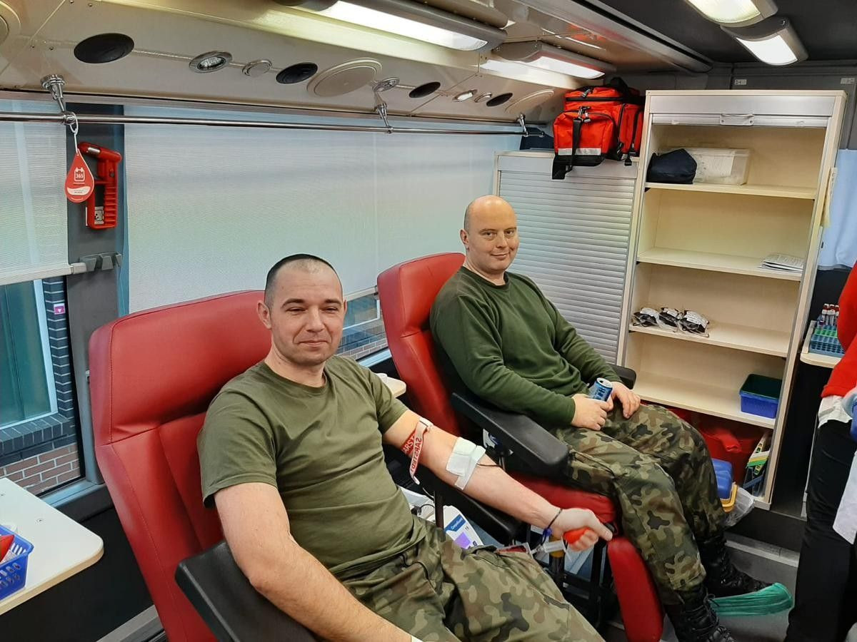 Bolesławieccy artylerzyści oddali krew