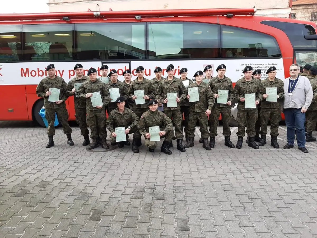 Bolesławieccy artylerzyści oddali krew