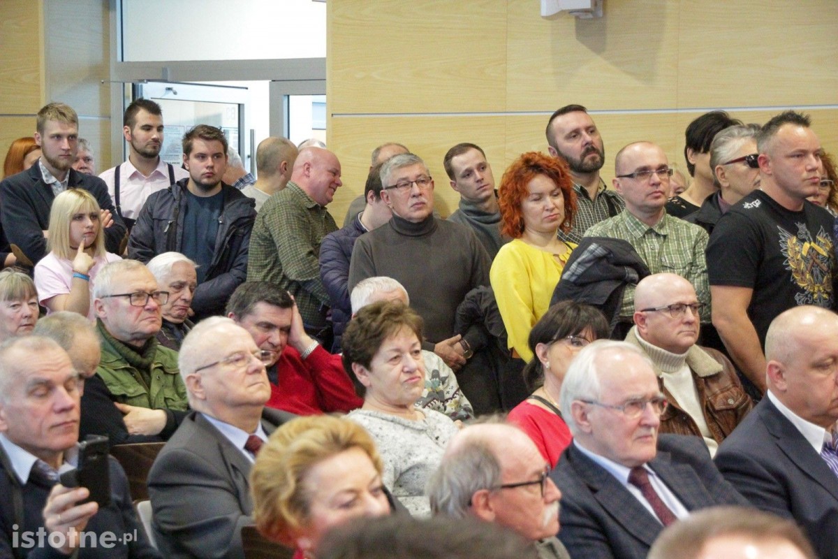 Spotkanie wyborcze Roberta Biedronia w Bolesławcu