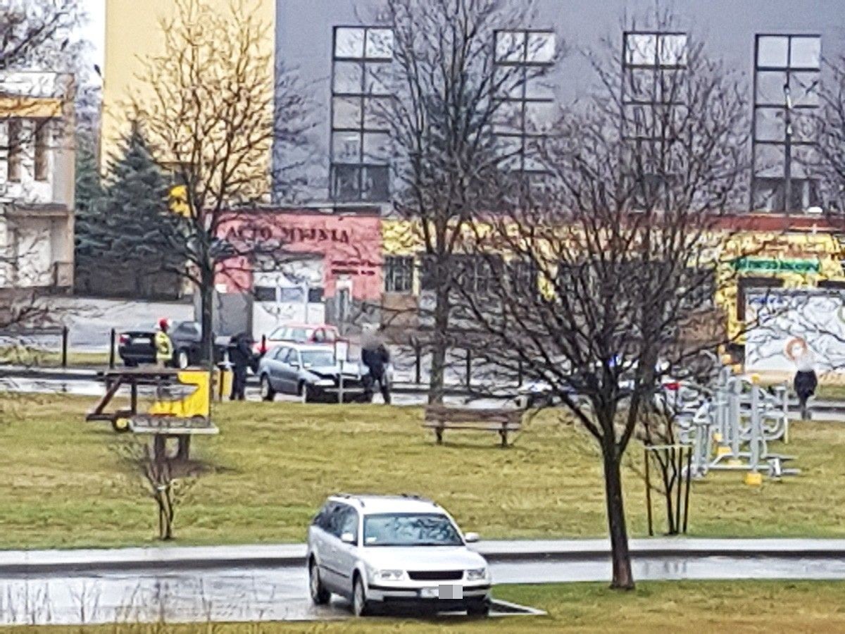 Kolizja na Gałczyńskiego w Bolesławcu