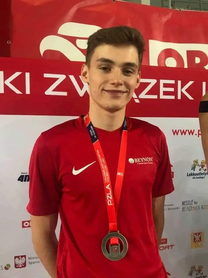 Michał Zazula, zawodnik Bolesłavii, wicemistrzem Polski