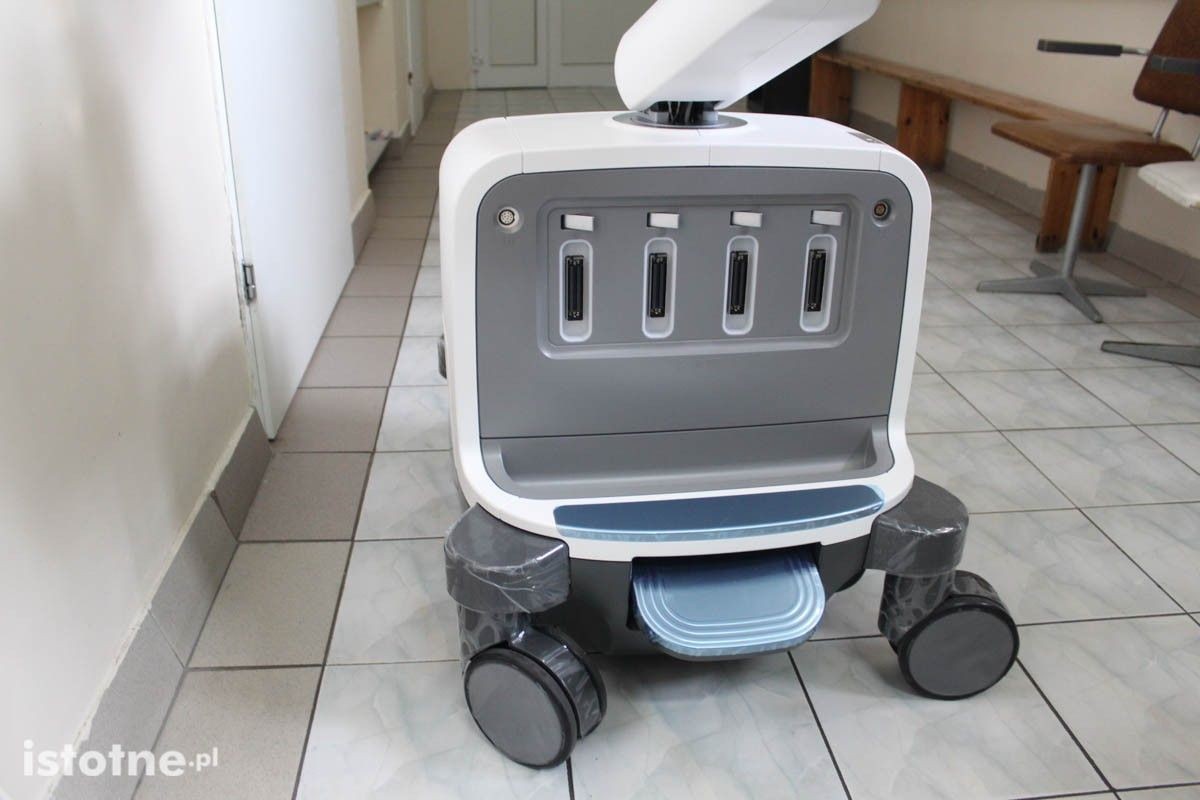 Nowoczesny ultrasonograf do badań serca w szpitalu w Bolesławcu