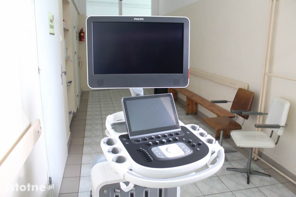 Nowoczesny ultrasonograf do badań serca w szpitalu w Bolesławcu