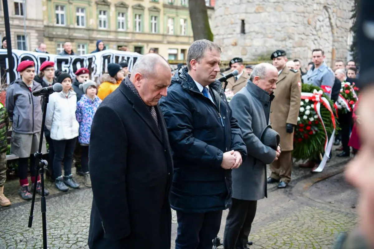 Obchody Narodowego Dnia Pamięci Żołnierzy Wyklętych w Bolesławcu