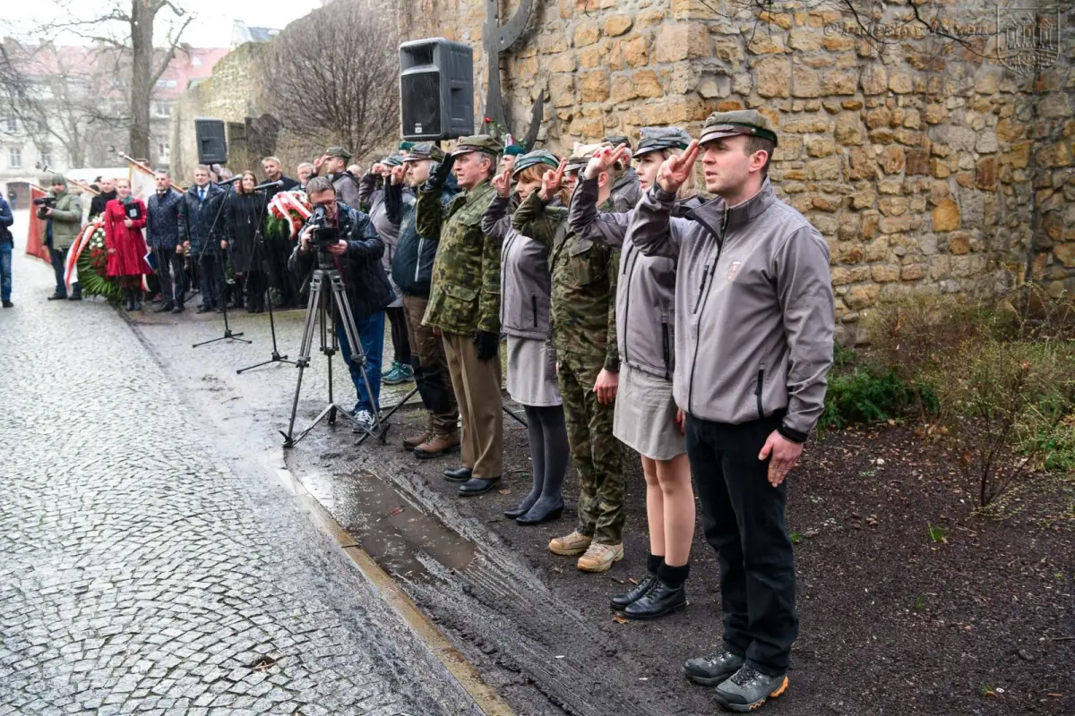Obchody Narodowego Dnia Pamięci Żołnierzy Wyklętych w Bolesławcu
