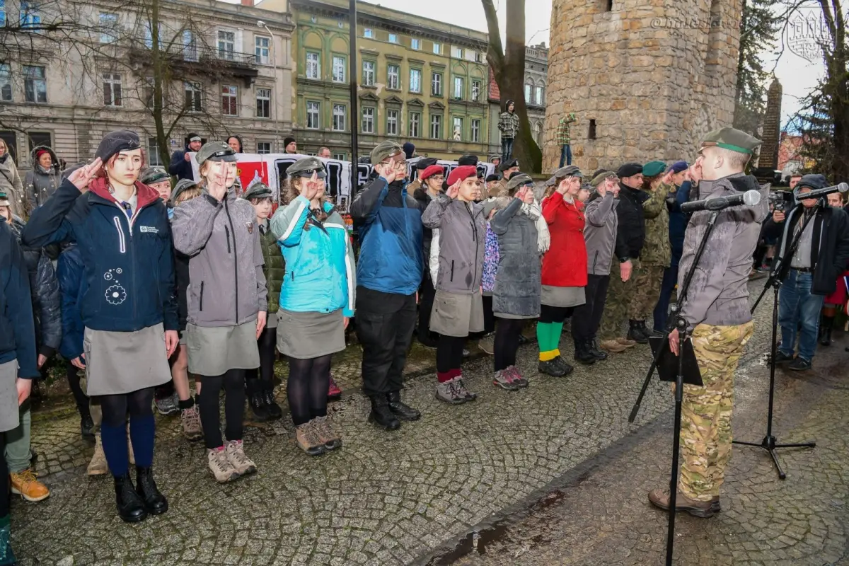 Obchody Narodowego Dnia Pamięci Żołnierzy Wyklętych w Bolesławcu