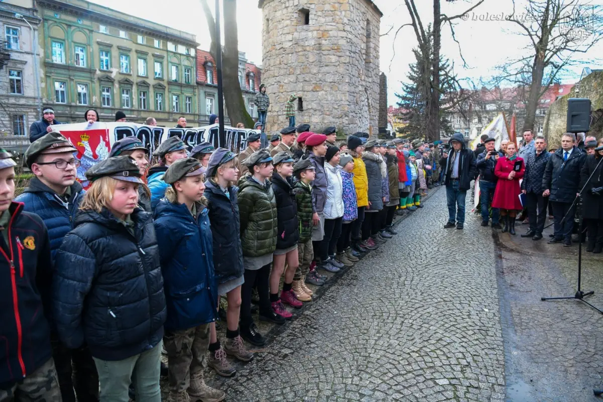 Obchody Narodowego Dnia Pamięci Żołnierzy Wyklętych w Bolesławcu
